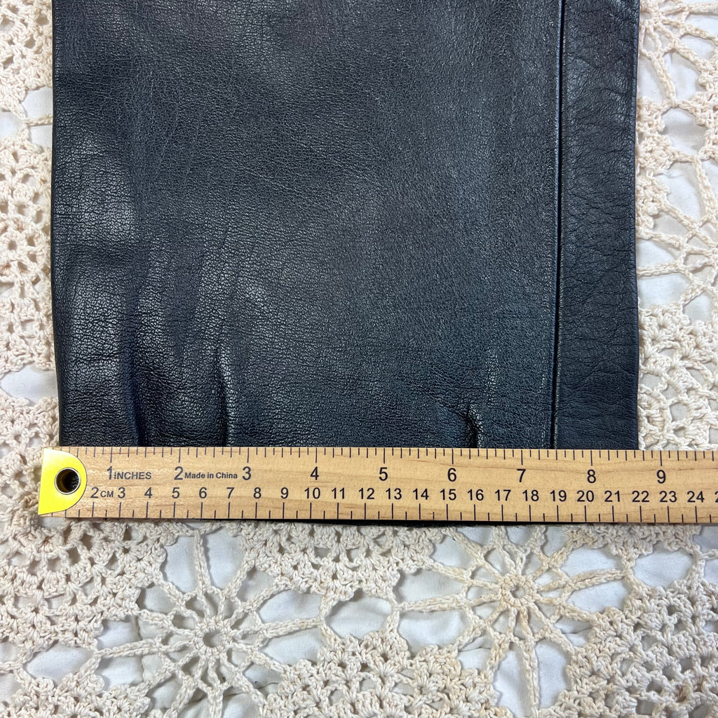 90s Xelement Straight Leg Baggy Leather Biker Pants 36x32
