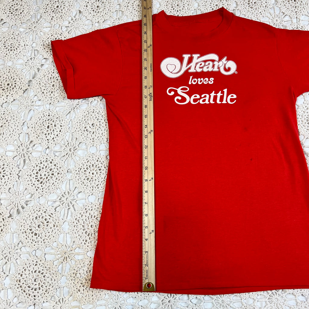 1978-9 Rare Heart Loves Seattle Three Day Event Crew Tee M
