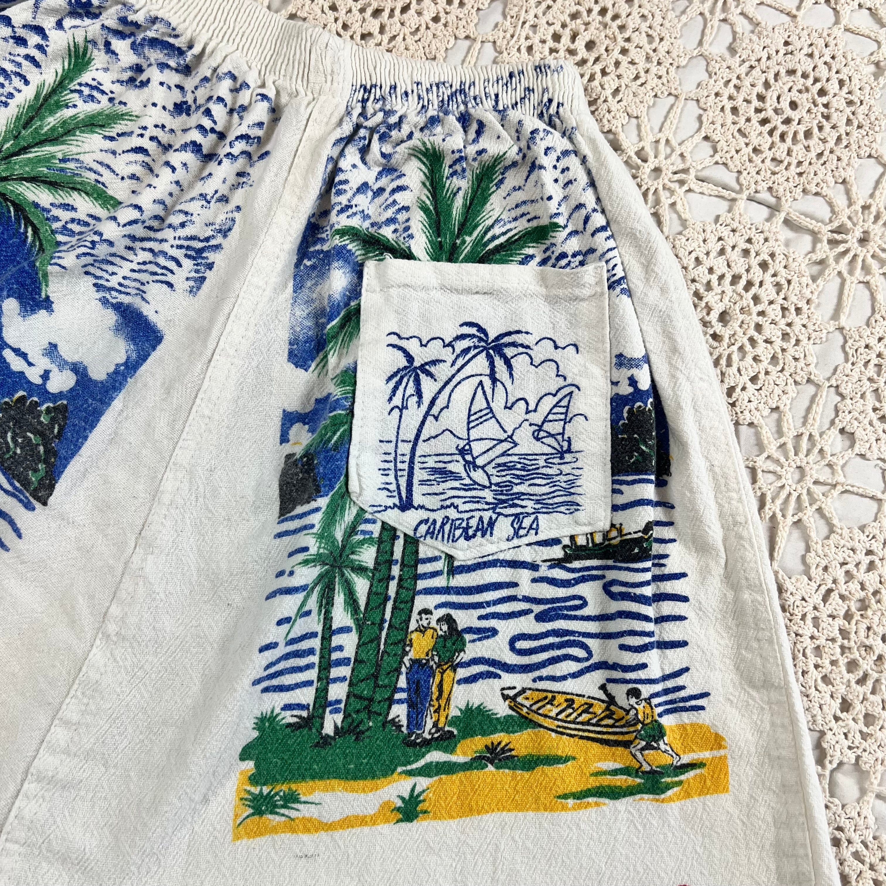 70s/80s Vietnam Tourist Shorts S/M