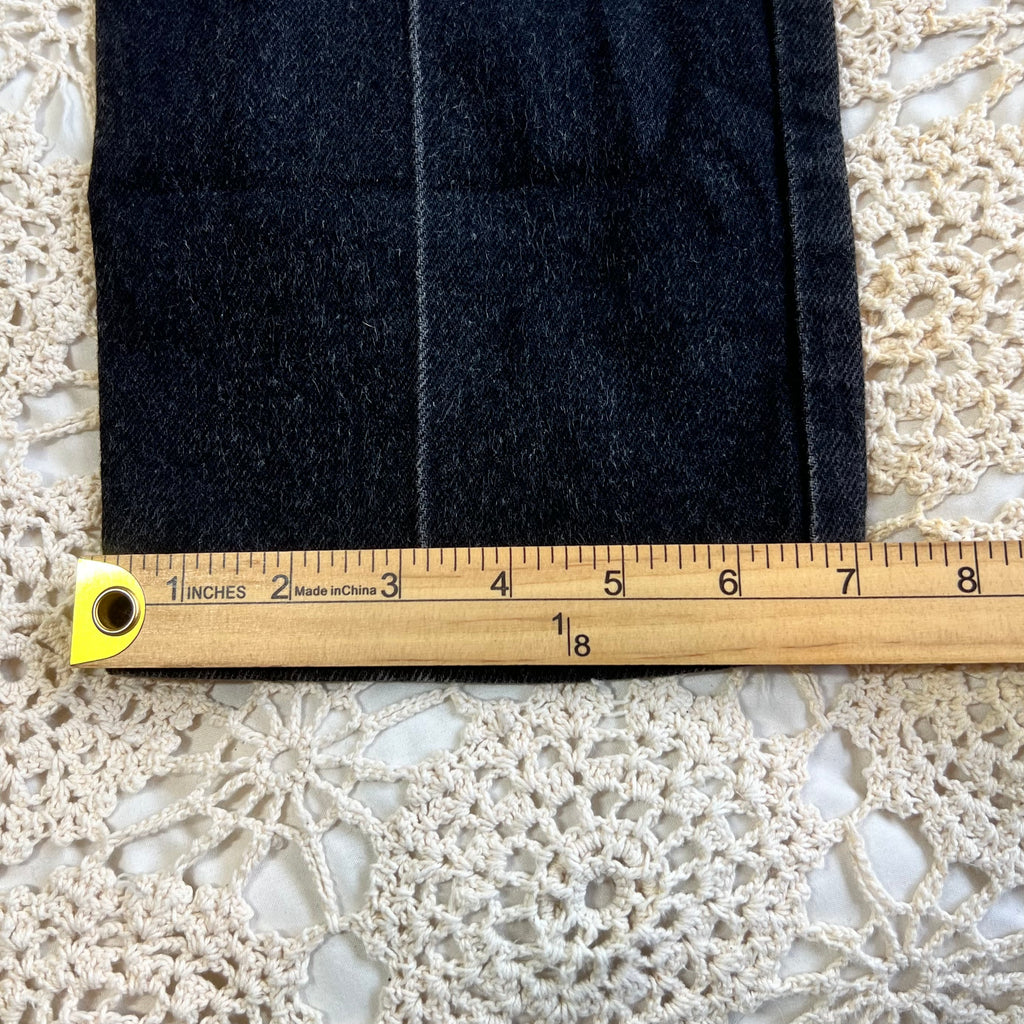 80s Rockies Black Tapered Jeans 25x36