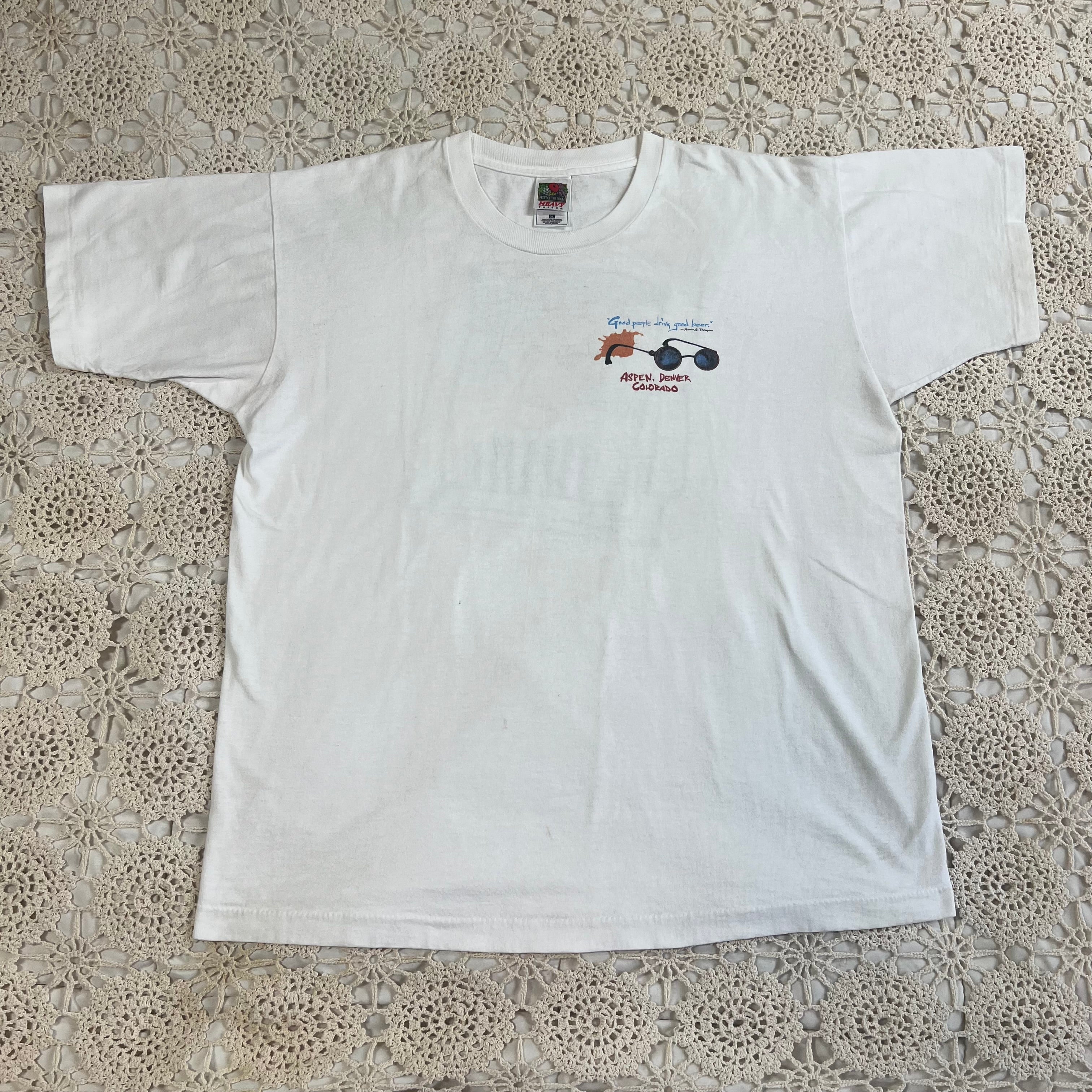 90s Ralph Steadman Road Dog Ale Art Tee XL