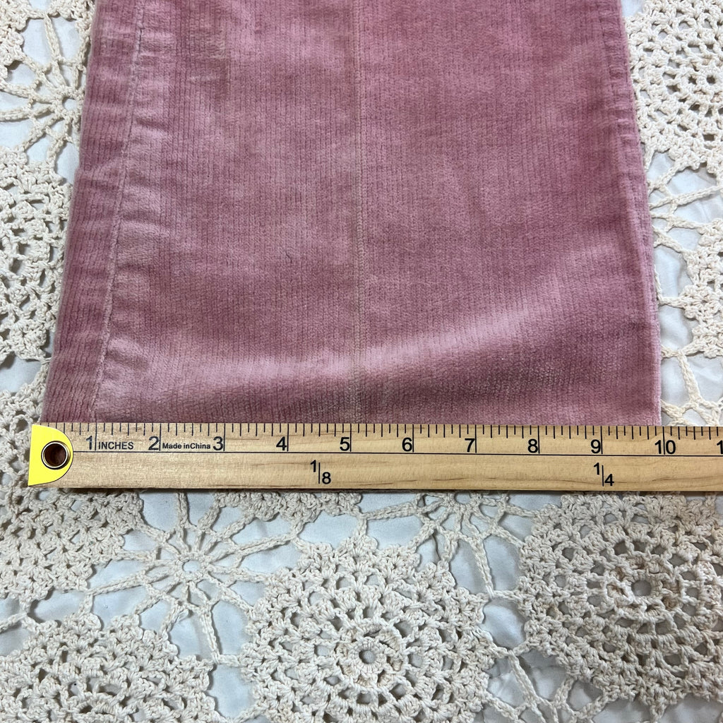 70s Lee Dusty Rose Corduroy Bell Bottoms Hollywood Costume House CRC 32x31.5”