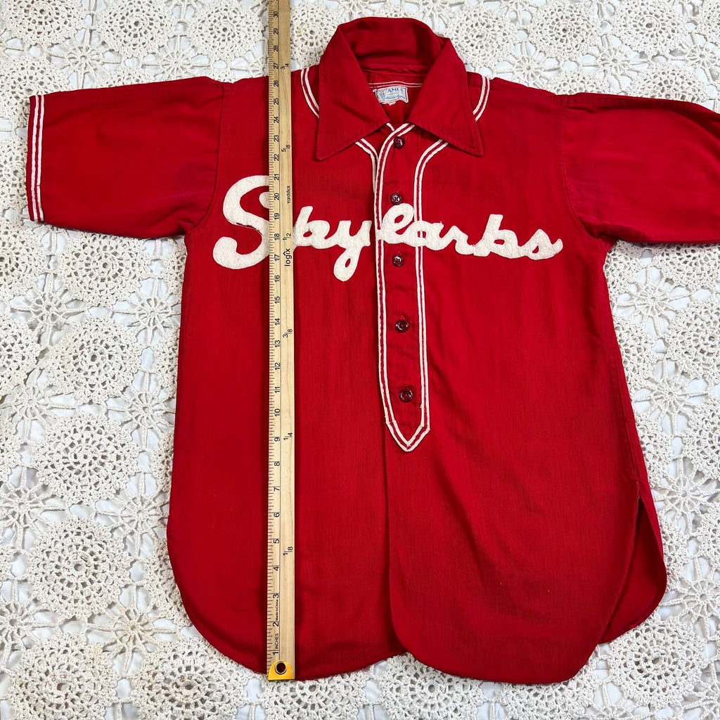 40s 50s AMCO Skylarks Jersey Shirt S/M