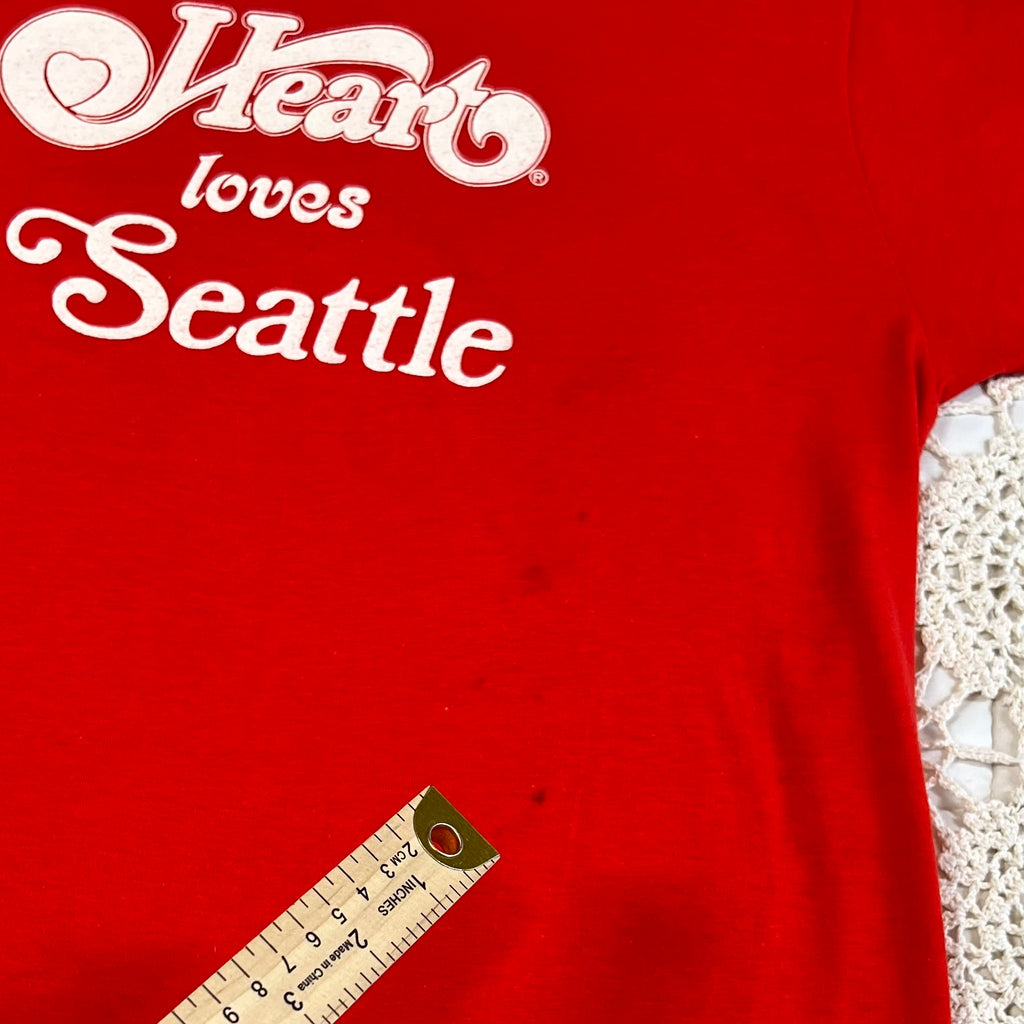 1978-9 Rare Heart Loves Seattle Three Day Event Crew Tee M