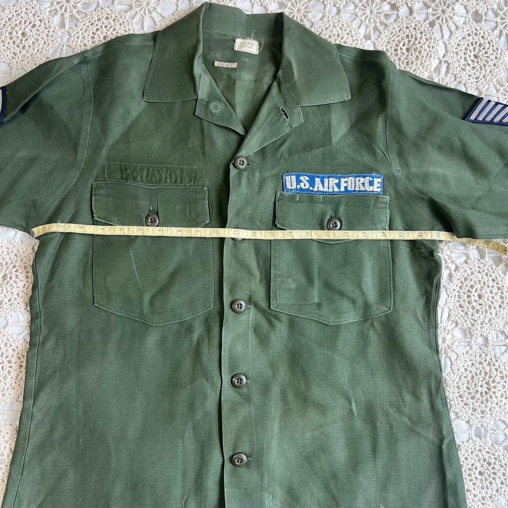 60s OG 107 Sateen US Air Force Patches L