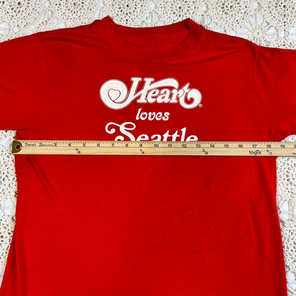 1978-9 Rare Heart Loves Seattle Three Day Event Crew Tee M