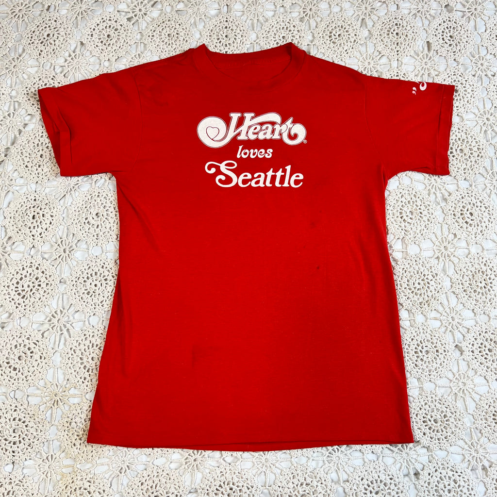1978-9 Rare Heart Loves Seattle Three Day Event Crew Tee M
