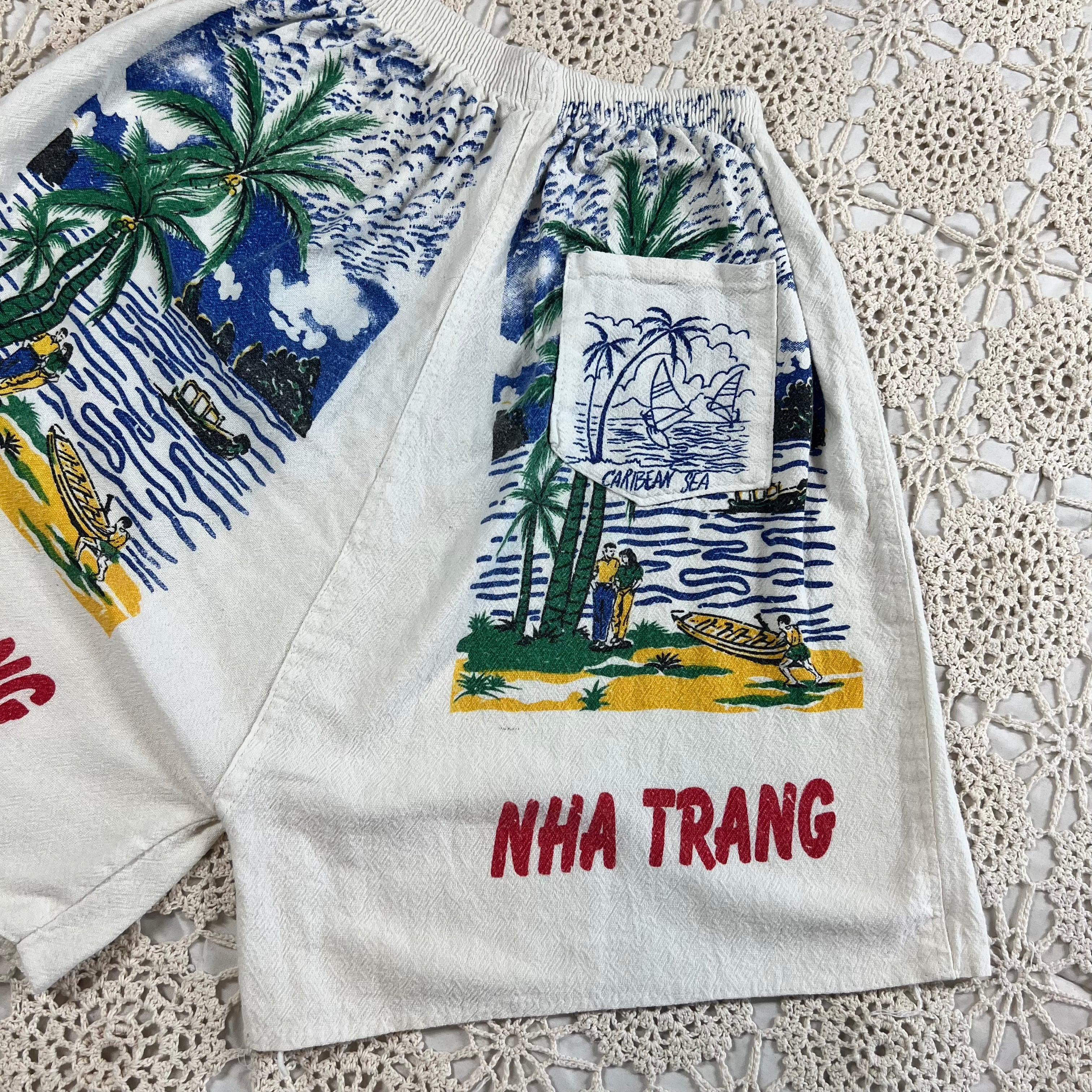 70s/80s Vietnam Tourist Shorts S/M