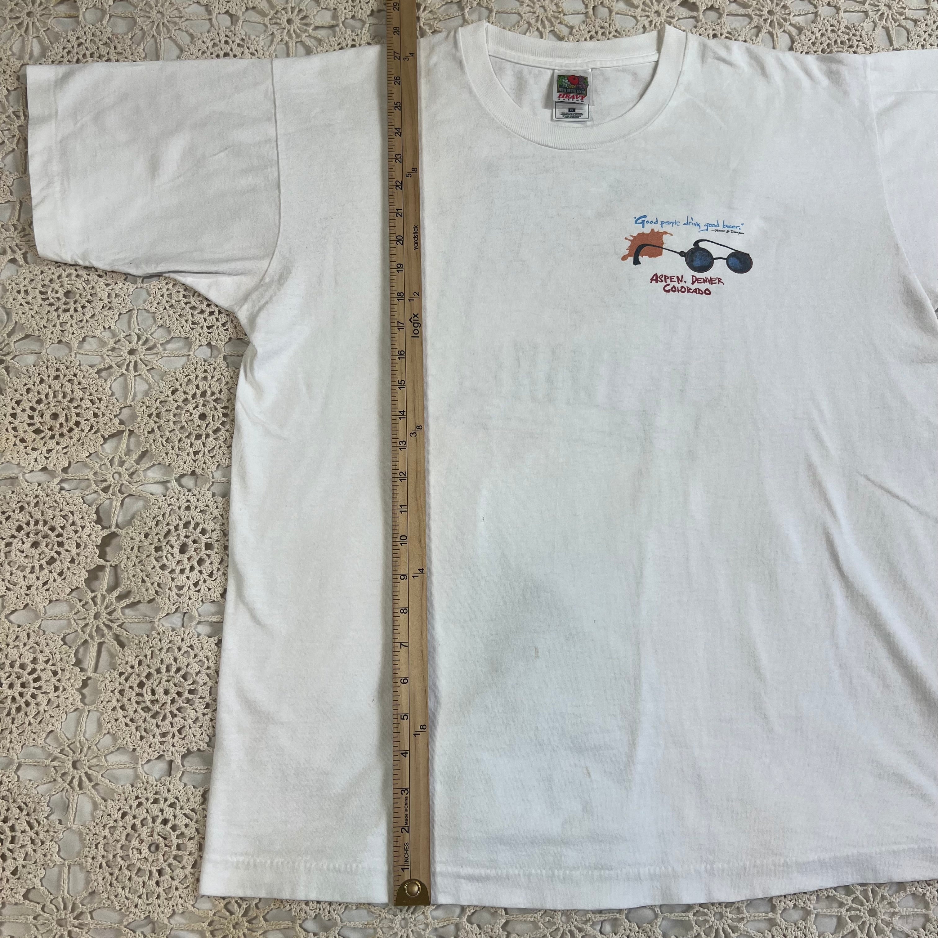 90s Ralph Steadman Road Dog Ale Art Tee XL