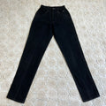 80s Rockies Black Tapered Jeans 25x36