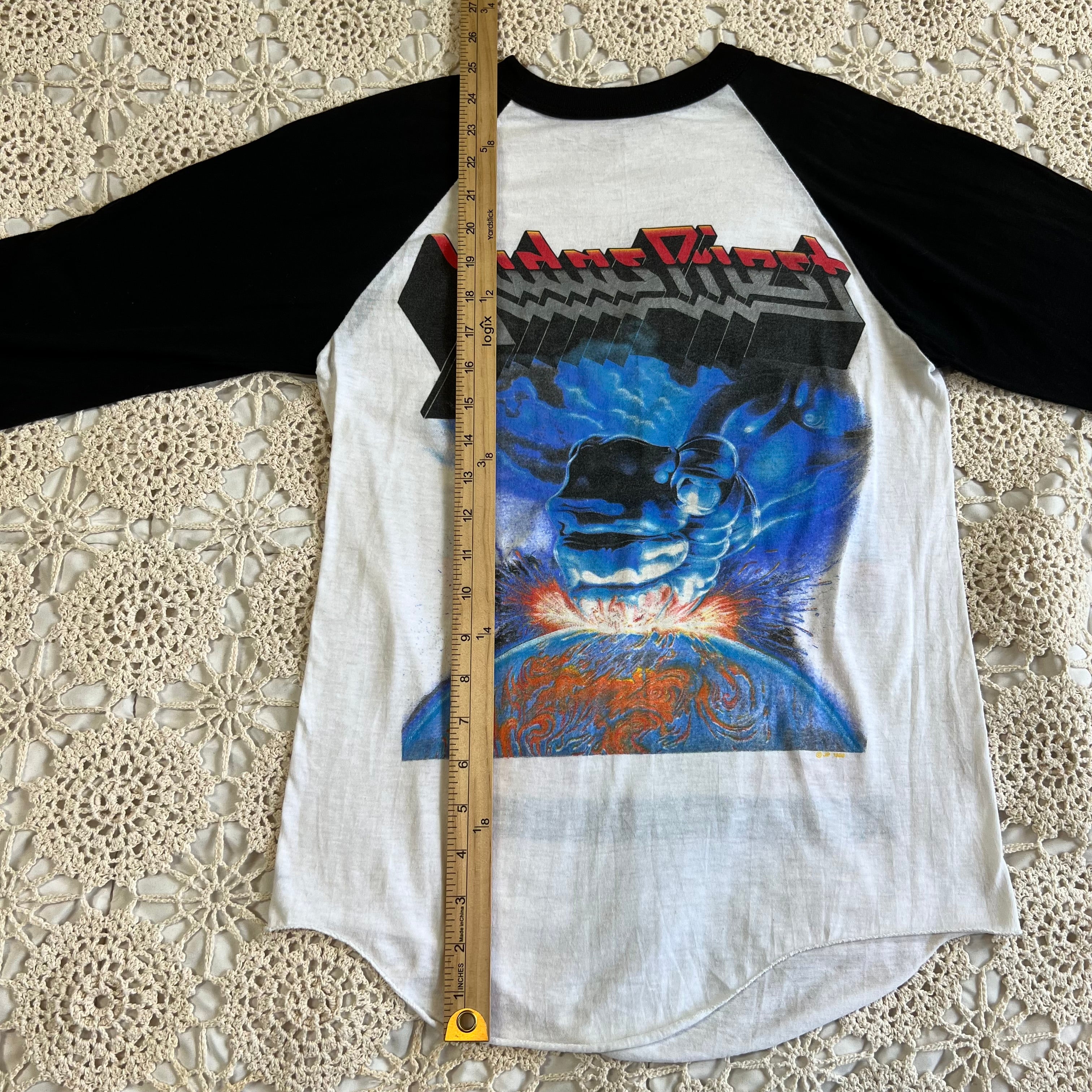 1988 Judas Priest Ram it Down Tour Raglan S