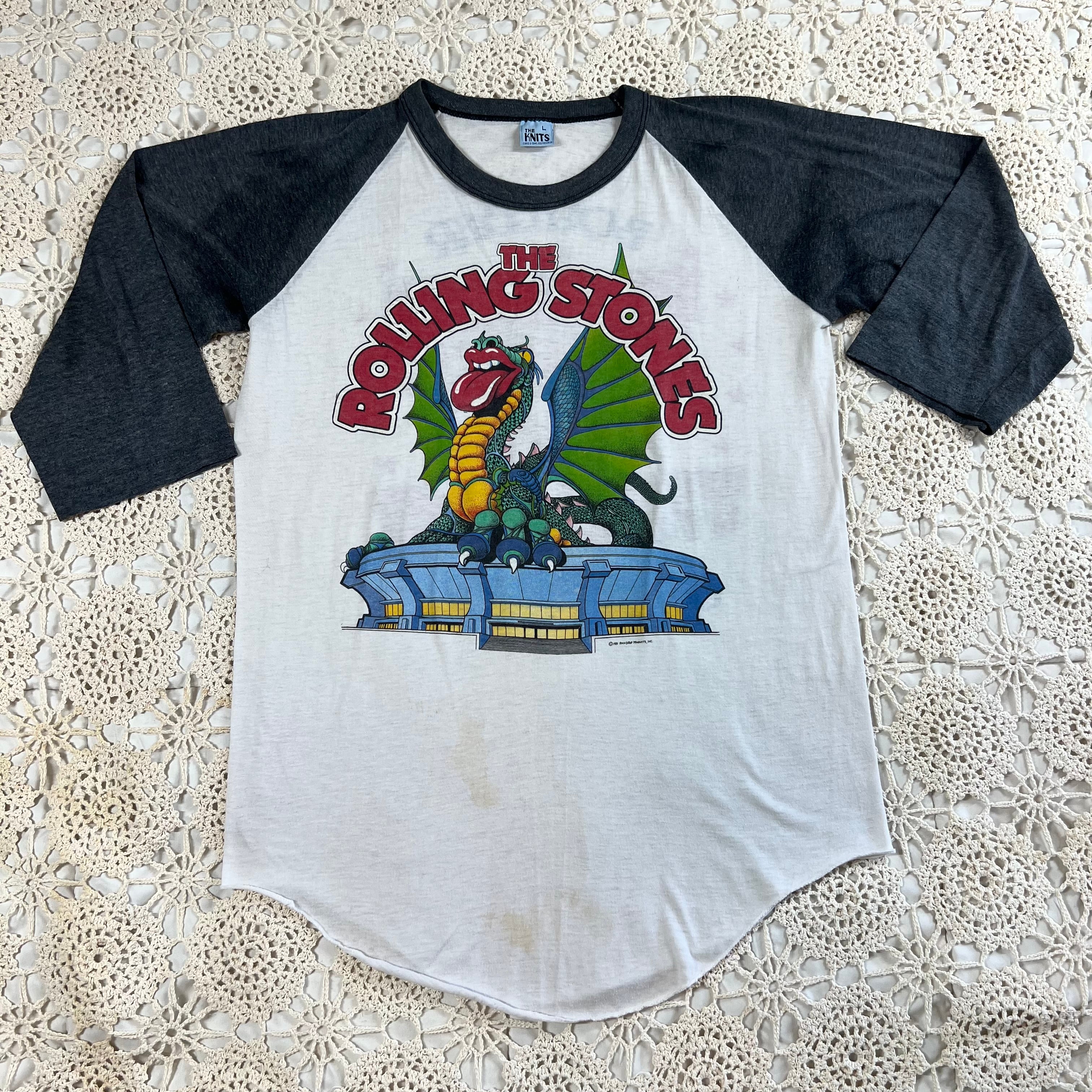 1981 Rolling Stones Single Show Boulder, Co Raglan L