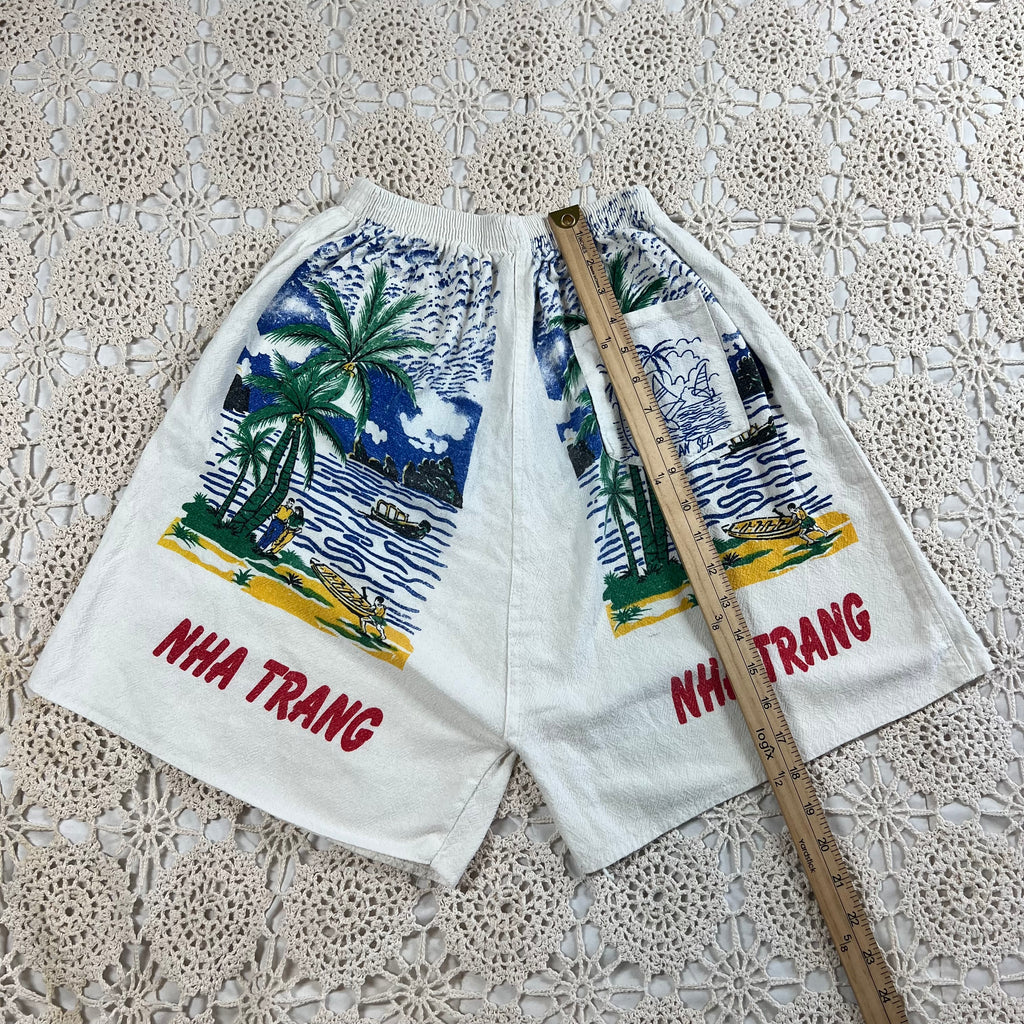 70s/80s Vietnam Tourist Shorts S/M