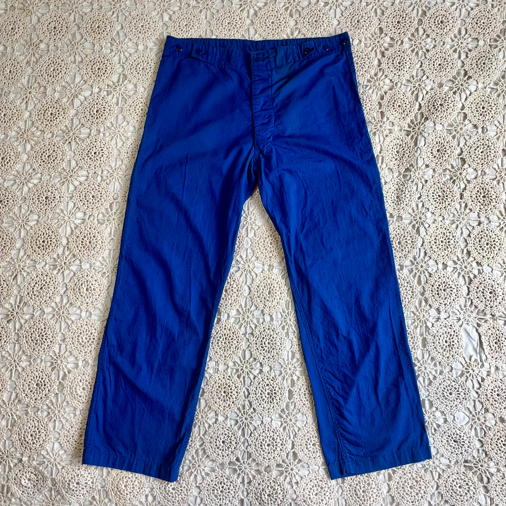 50s US Military Convalescent Suit Summer Trousers 36x29.5”
