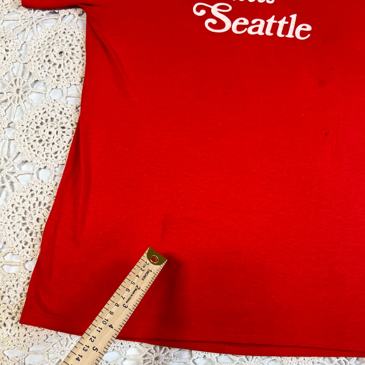 1978-9 Rare Heart Loves Seattle Three Day Event Crew Tee M