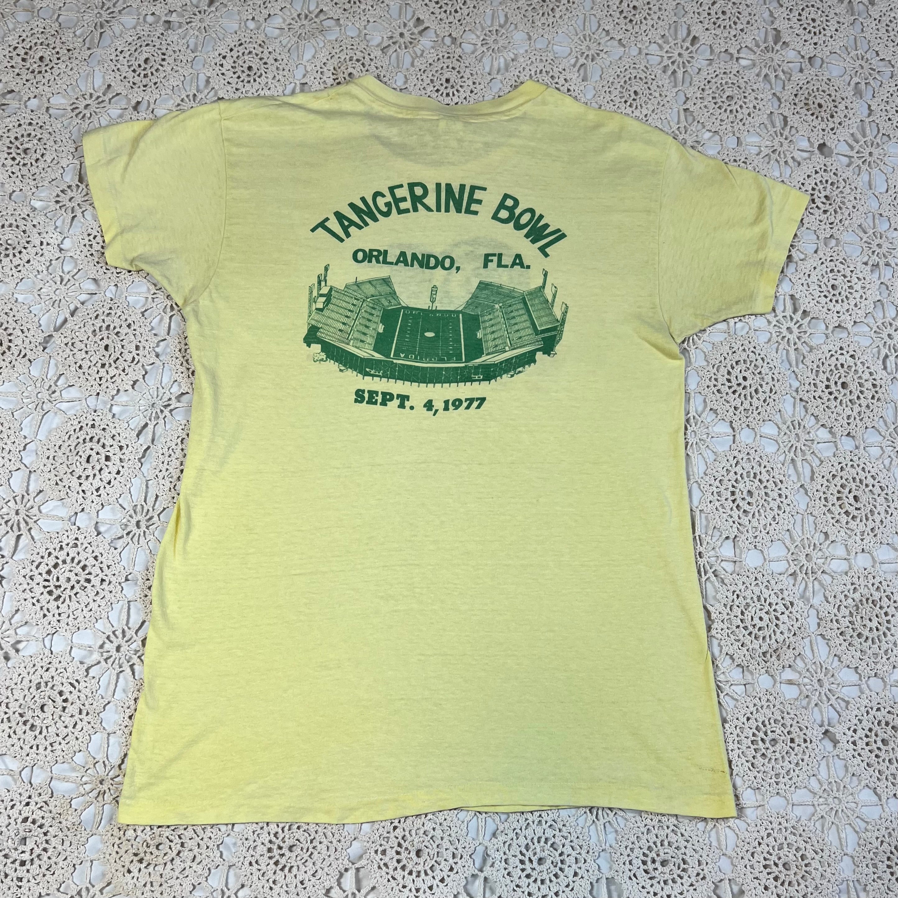 1977 Peter Frampton Tangerine Bowl Tee L