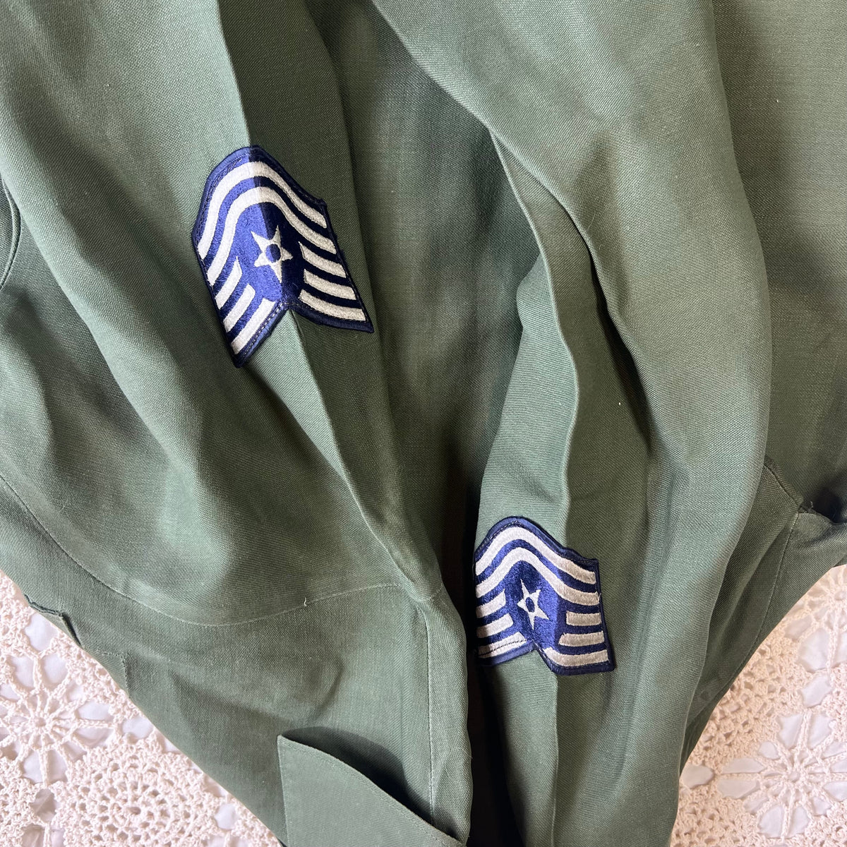 60s OG 107 Sateen US Air Force Patches L