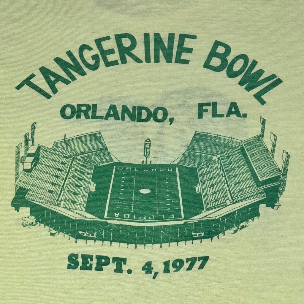 1977 Peter Frampton Tangerine Bowl Tee L