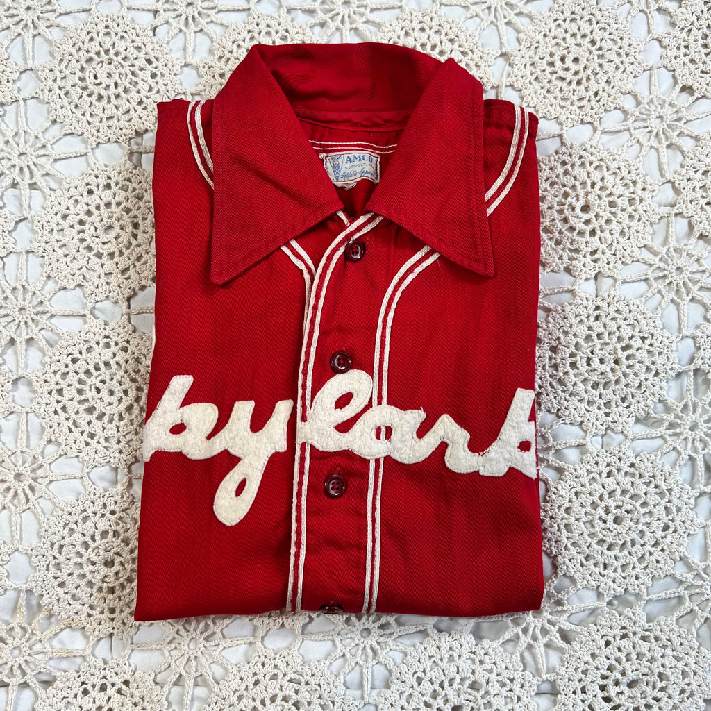 40s 50s AMCO Skylarks Jersey Shirt S/M