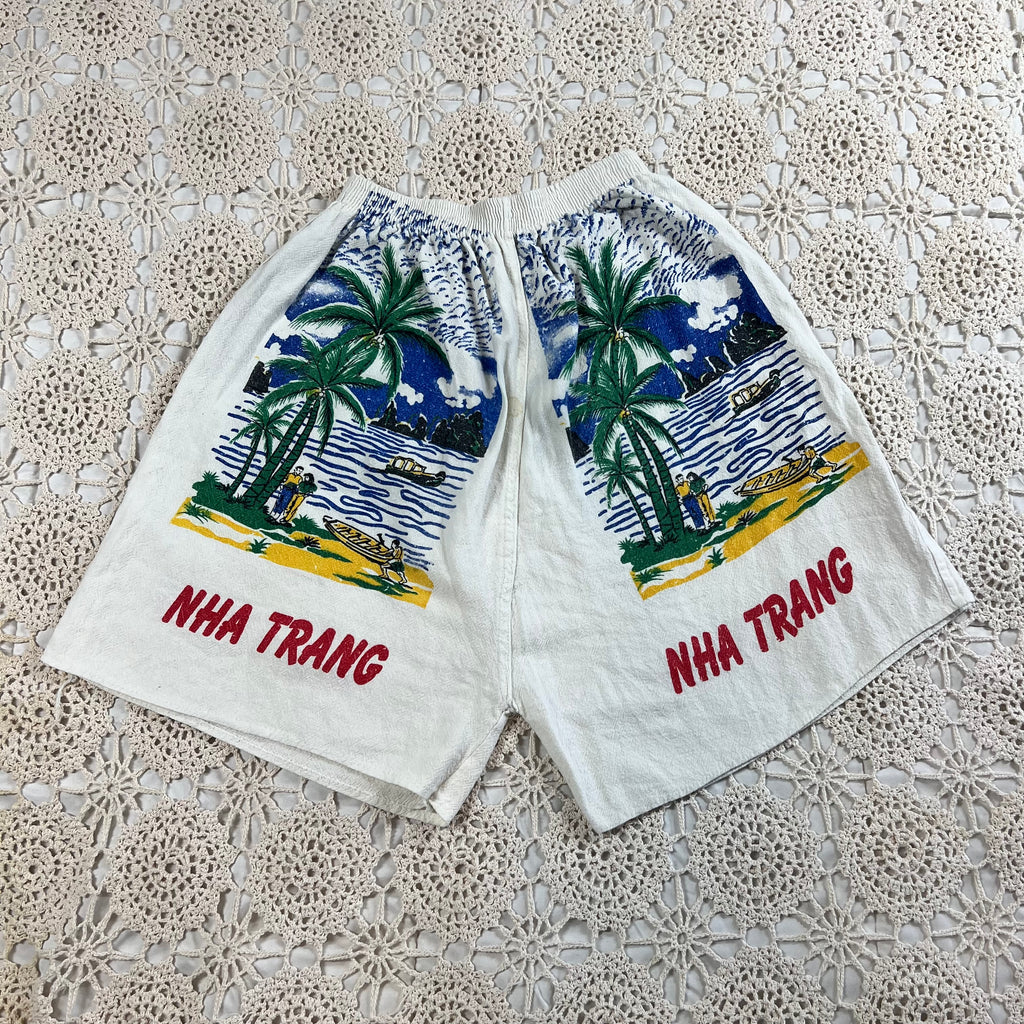 70s/80s Vietnam Tourist Shorts S/M