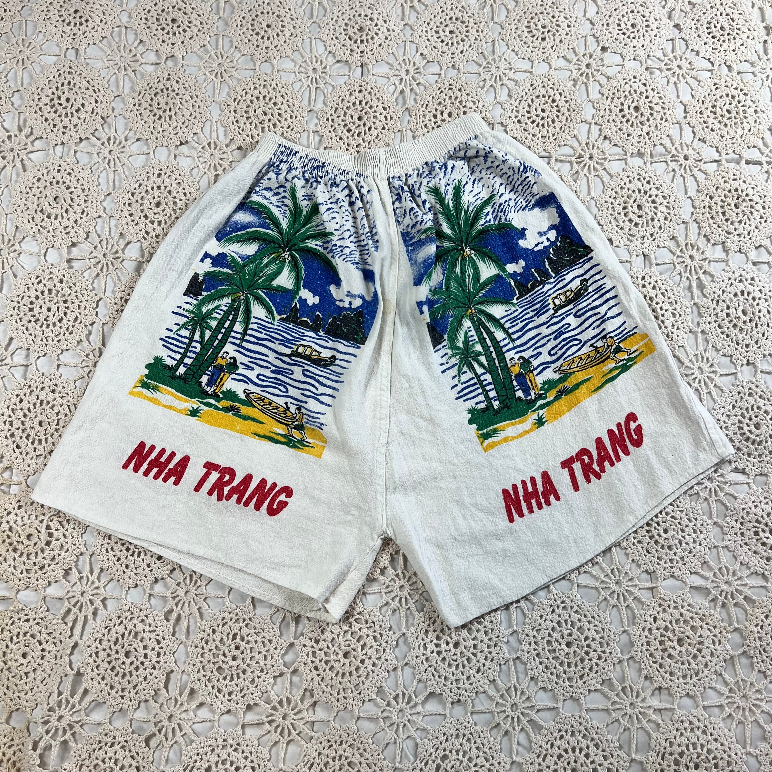 70s/80s Vietnam Tourist Shorts S/M